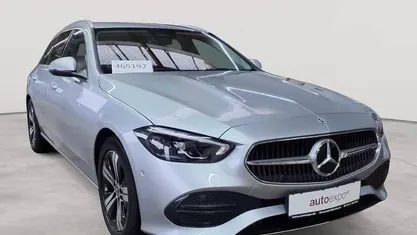 Hightechsilber metallic Gebraucht 2022 Mercedes C200 Avantgarde Kombi | 26.990 € (Guter Preis)
