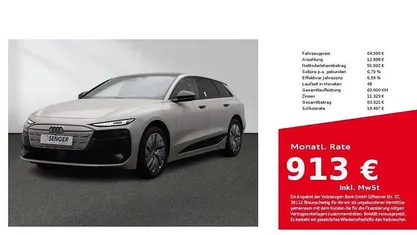 Second-hand Audi A6 e-tron 210 kW (286 CP) 2025 Bej Break