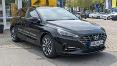 Abyss black / mic Gebraucht 2024 Hyundai i30 GO! Limousine | 23.990 € (Fairer Preis)