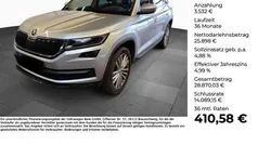 Silber (brilliantsilber metallic) Gebraucht 2018 Skoda Kodiaq Style SUV | 29.430 € (Fairer Preis)