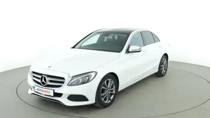 Brugt Mercedes C200 Avantgarde 136 HK (100 kW) 2018 Hvid Sedan
