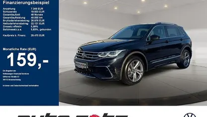 Schwarz Gebraucht 2022 VW Tiguan R-line SUV | 29.470 € (Guter Preis)