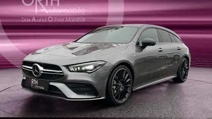 Metalliclack mountaingrau Gebraucht 2021 Mercedes CLA35 AMG AMG Kombi | 37.489 € (Fairer Preis)