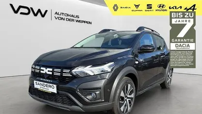 Neu Dacia Sandero Expression 101 PS (74 kW) 2025 Schwarz Kleinwagen