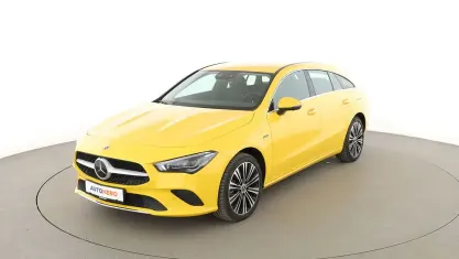 Gebraucht Mercedes CLA250e Shooting Brake Progressive 2020 Gelb Kombi
