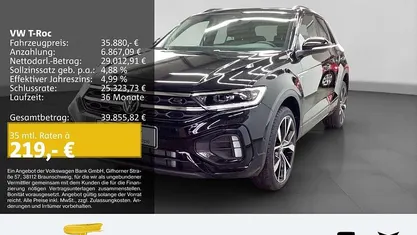 Gebraucht 2025 VW T-Roc R-line SUV | 35.880 € (Fairer Preis)