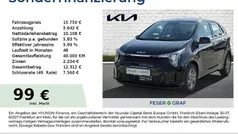 Auroraschwarz Neu 2025 Kia Picanto Vision Kleinwagen | 15.750 € (Fairer Preis)