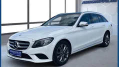 Polarwhite (uni) Gebraucht 2018 Mercedes C200 Avantgarde Kombi | 22.390 € (Fairer Preis)
