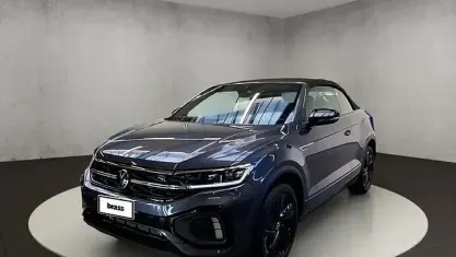 Neu VW T-Roc Cabriolet R-line 150 PS (110 kW) 2026 Rauchgrau metallic schwarz Cabrio