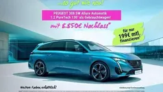 Weiss Gebraucht 2024 Peugeot 308 Allure Kombi | 26.790 € (Fairer Preis)