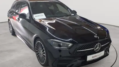 Gebraucht Mercedes C220 AMG line 200 PS (147 kW) 2022 Schwarz Kombi