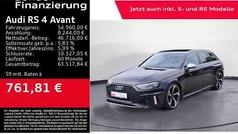 Mythosschwarz metallic Gebraucht 2021 Audi RS4 Ambiente Kombi | 54.960 € (Fairer Preis)