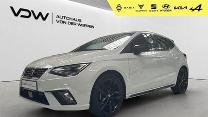 Brugt Seat Ibiza Black Edition 110 HK (80 kW) 2023 Hvid Hatchback