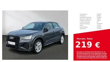 Gebraucht Audi Q2 S-Line 116 PS (85 kW) 2023 Grau SUV