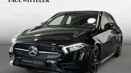 Gebraucht Mercedes A180 AMG line 136 PS (100 kW) 2021 Schwarz Limousine