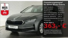 Graphite grau (metallic) Gebraucht 2024 Skoda Octavia Ambition Kombi | 27.924 € (Superpreis)