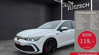 Pure white Gebraucht 2021 VW Golf GTI Limousine | 25.440 € (Fairer Preis)