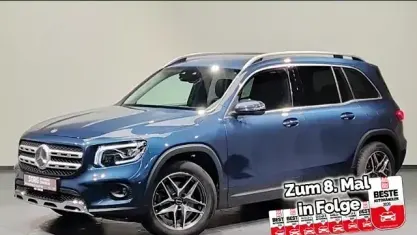 Gebraucht Mercedes GLB200 Progressive 150 PS (110 kW) 2022 Blau, denimblau metallic SUV