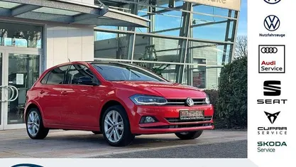 Rot Gebraucht 2021 VW Polo Highline Kleinwagen | 19.990 € (Fairer Preis)
