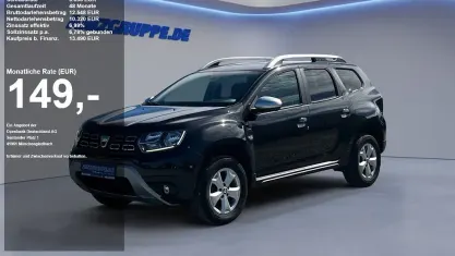 Gebraucht Dacia Duster Comfort 125 PS (91 kW) 2018 Schwarz met SUV