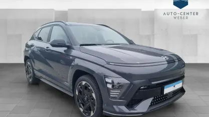Gebraucht Hyundai Kona N Line 150 kW (204 PS) 2026 Ecotronic grey / abyss black SUV
