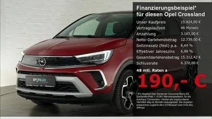 Rot Gebraucht 2021 Opel Crossland Elegance SUV | 15.924 € (Fairer Preis)