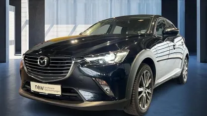 Begagnad Mazda CX-3 Sports-Line 120 HK (88 kW) 2017 Svart SUV