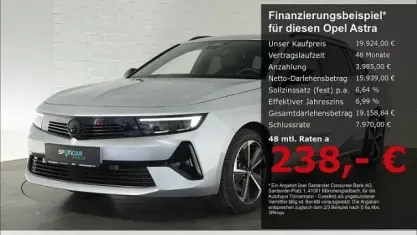 Gebraucht Opel Astra 131 PS (96 kW) 2024 Kristall silber Kleinwagen