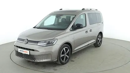 Gebraucht VW Caddy Style 122 PS (89 kW) 2020 Gelb Van / Kleinbus