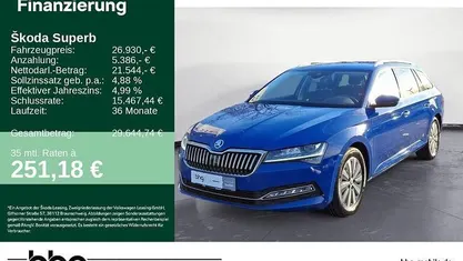 Energyblau Gebraucht 2023 Skoda Superb Style Kombi | 26.930 € (Fairer Preis)