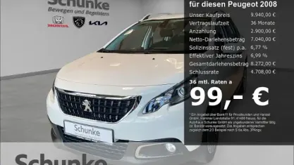 Brugt Peugeot 2008 Active 82 HK (60 kW) 2019 Hvid SUV