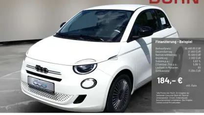 Neu Fiat 500 Icon 65 PS (47 kW) 2026 Weiß Kleinwagen