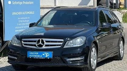Używany Mercedes C220 AMG 170 KM (125 kW) 2011 Czarny Sedan/Limuzyna