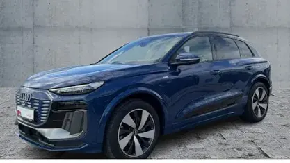 Gebraucht Audi Q6 e-tron S-Line 285 kW (388 PS) 2024 Ascariblau metallic SUV