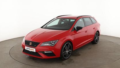Używany Seat Leon 4Drive 301 KM (221 kW) 2020 Czerwony Kombi