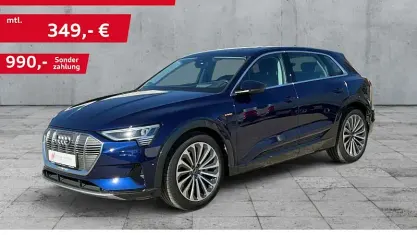 Gebraucht Audi Q8 e-tron Advanced Plus 300 kW (408 PS) 2022 Blau SUV