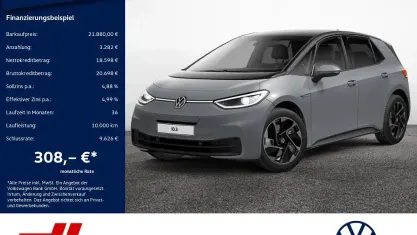 Occasion VW ID.3 Pure 110 kW (150 ch) 2021 Gris Citadine
