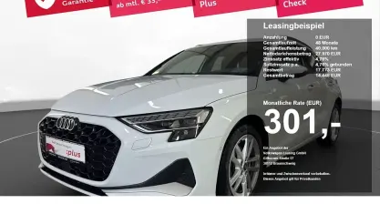 Gebraucht Audi A3 Advanced Plus 116 PS (85 kW) 2025 Gletscherweiß metallic Limousine