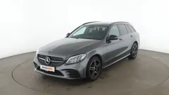 Grau Gebraucht 2018 Mercedes C220 AMG line Kombi | 27.050 € (Fairer Preis)