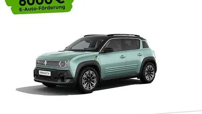 Neu Renault 4 E-Tech Iconic 110 kW (150 PS) 2025 Blau SUV