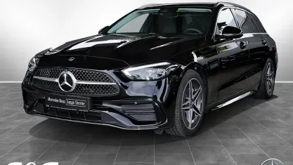Gebraucht Mercedes C180 AMG 170 PS (125 kW) 2025 Metalliclack obsidianschwarz Kombi