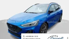 Dynamicblau metallic Gebraucht 2024 Ford Focus ST-Line X Kombi | 26.490 € (Superpreis)