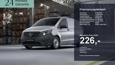 Brillantsilber metallic Gebraucht 2021 Mercedes Vito Van / Kleinbus | 23.900 € (Superpreis)