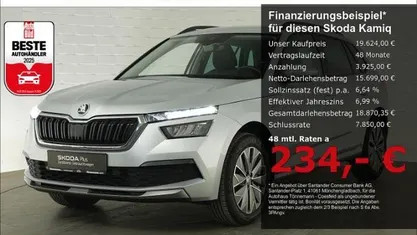 Brilliant silber Gebraucht 2022 Skoda Kamiq Clever SUV | 19.624 € (Fairer Preis)