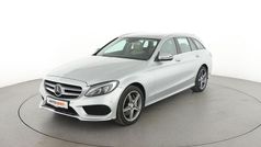 Grau Gebraucht 2016 Mercedes C300 AMG line Kombi | 23.860 € (Fairer Preis)