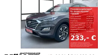 Gebraucht Hyundai Tucson Premium 177 PS (130 kW) 2020 Braun SUV