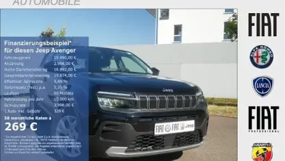 Gebraucht Jeep Avenger Altitude 101 PS (74 kW) 2024 Schwarz SUV