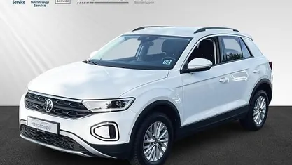 Weiss Gebraucht 2024 VW T-Roc Life SUV | 21.999 € (Fairer Preis)
