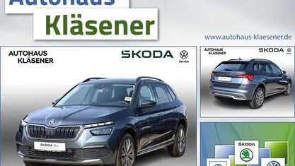Gebraucht Skoda Kamiq Clever 150 PS (110 kW) 2021 Quarzgrau metallic SUV