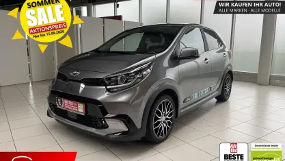 Gebraucht Kia Picanto X-Line 101 PS (74 kW) 2021 Grau Kleinwagen